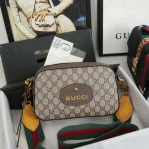 NWT Gucci Neo Vintage GG Supreme Messenger Bag